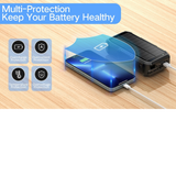 新商品 大容量30000mAh 非常時対応・手回し発電＆ソーラー充電 フラッシュ&SOS ライトパワーバンク【送料無料・最短当日発送】